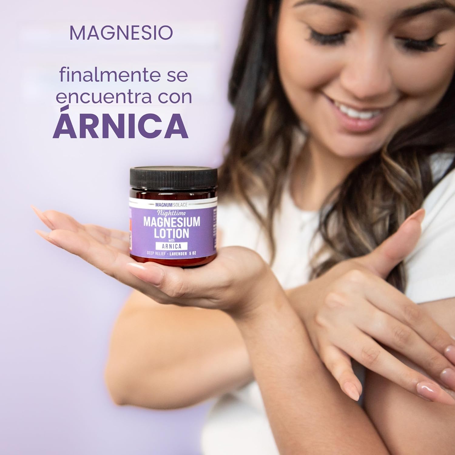 Crema De Magnesio Con Arnica - Magnum Solace™ + Guia De Ejercicios 🎁