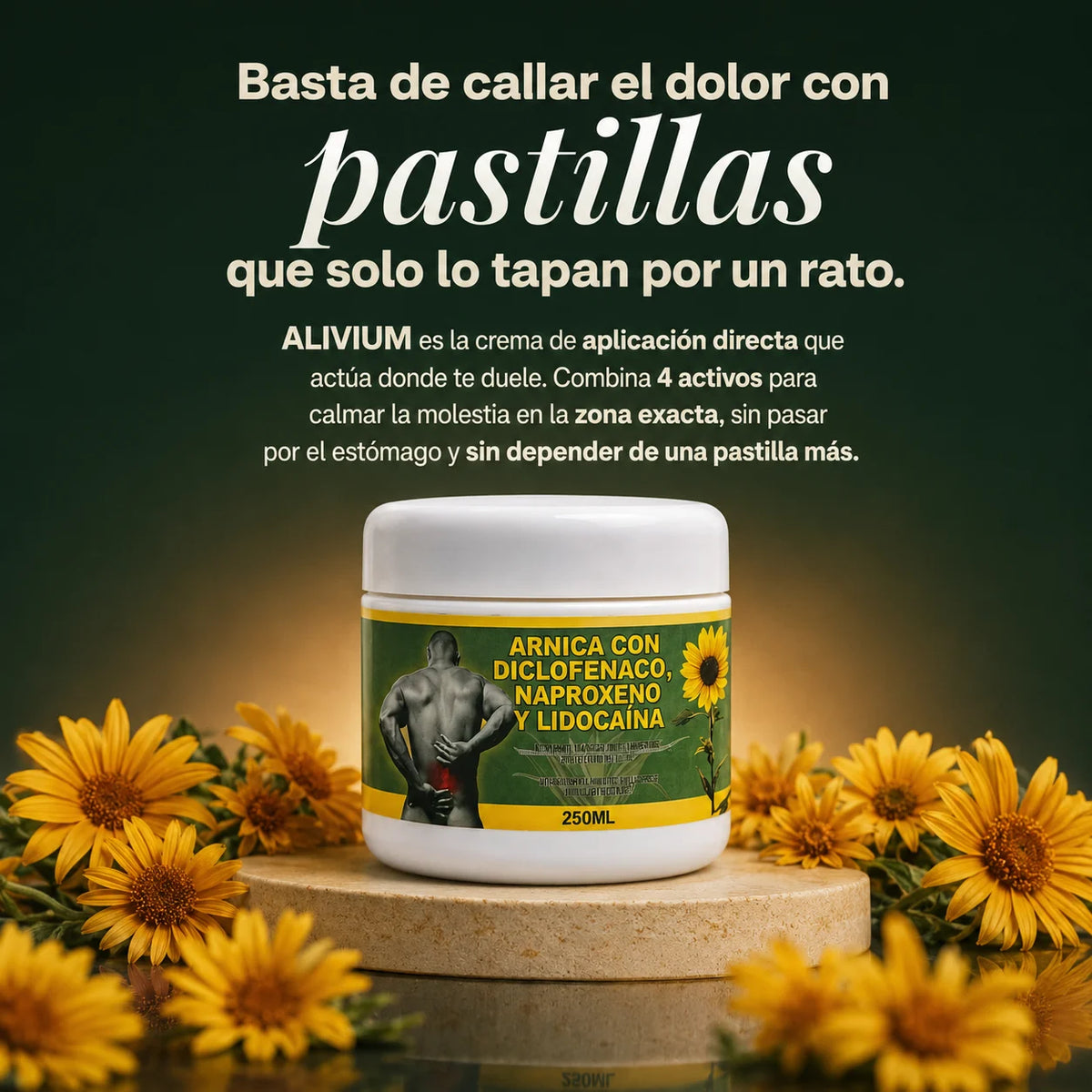 ALIVIUM 250 ml 4 Cremas en 1