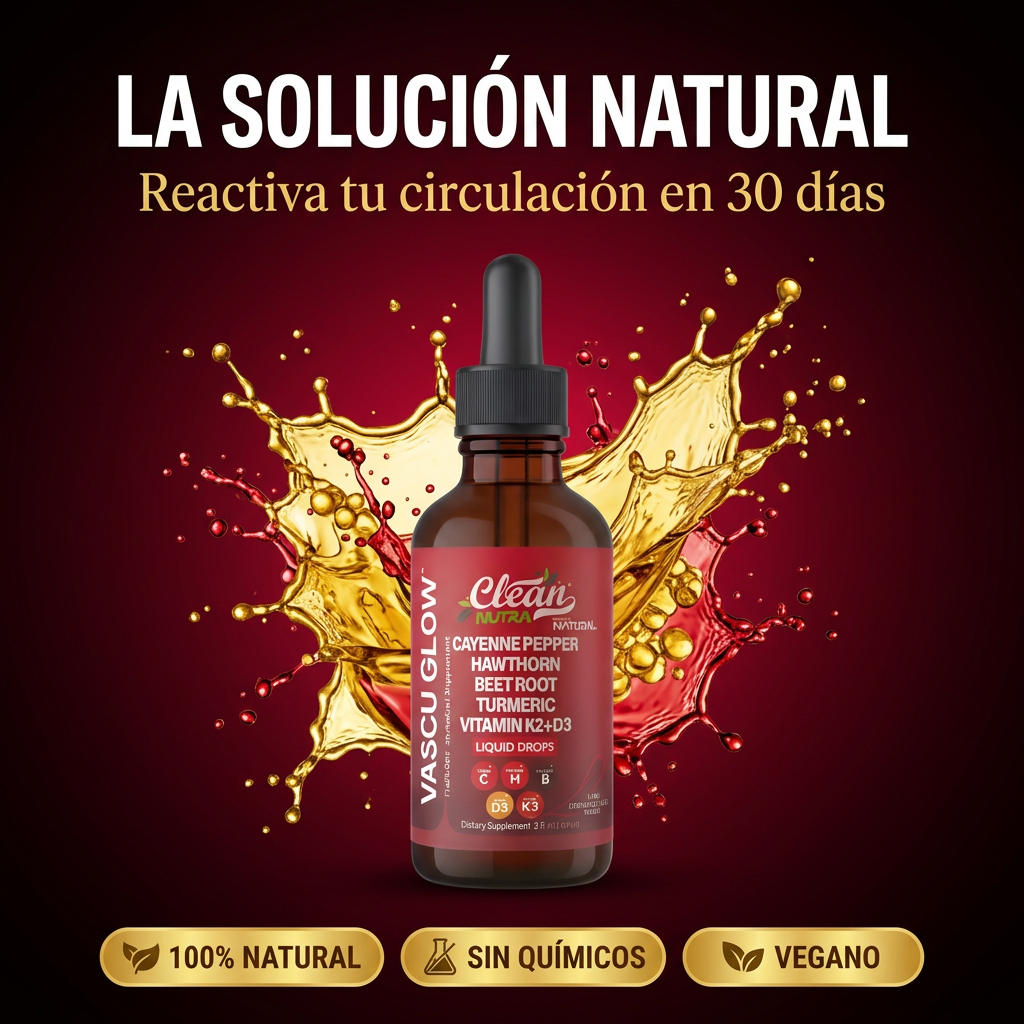 Vascu Glow | Clean Nutra | Certificado