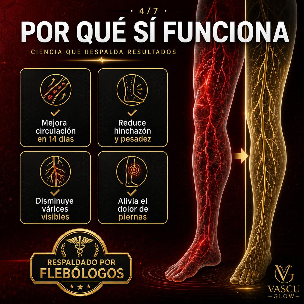 Vascu Glow | Clean Nutra | Certificado
