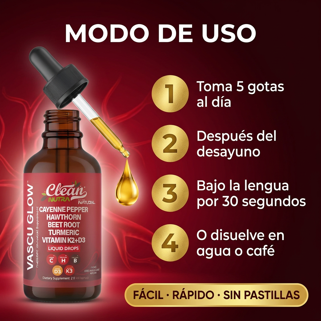 Vascu Glow | Clean Nutra | Certificado