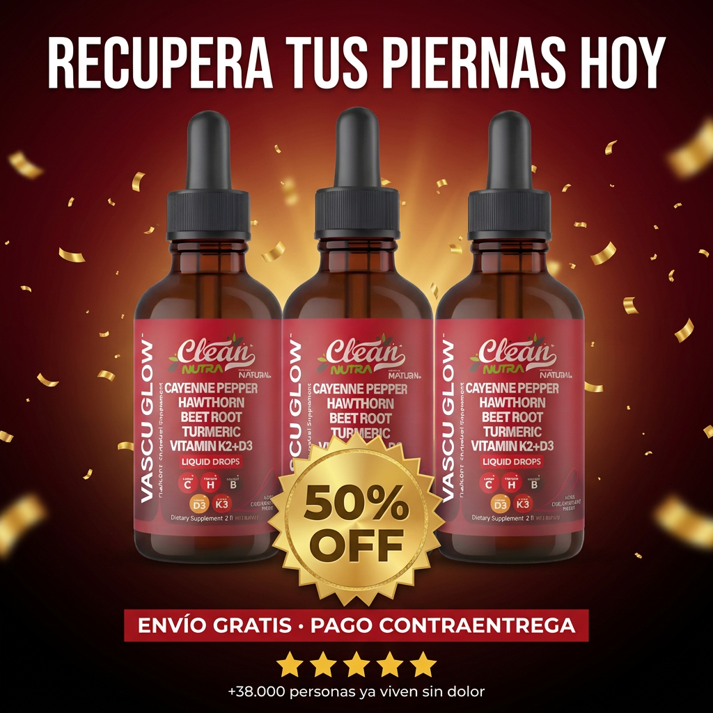 Vascu Glow | Clean Nutra | Certificado